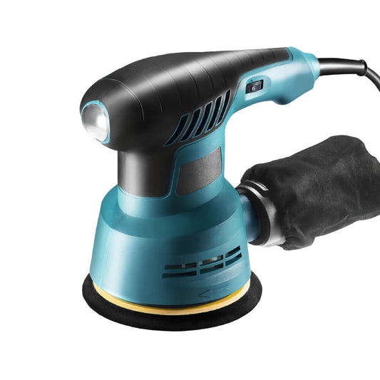 300W Variable Speed Orbital Sander with Dust Collection – 6-Speed Electric Palm Sander for Wood & Paint